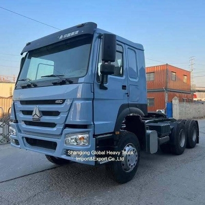 371HP و 420HP Sinotruck HOWO A7 6X4 تراکتور کامیون با 12.00R20 لاستیک