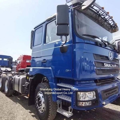 شاکمن تراکتور کامیون 6X4 تراکتور بار سنگین 371HP Prime Mover Dongfeng چرخ تراکتور کامیون
