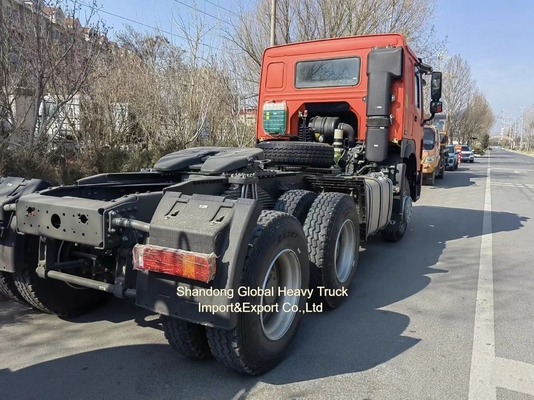 ماشین جدید سینوتروک HOWO کامیون 6X4 4X2 کامیون تریلر سر 400 420HP 430 HP کامیون