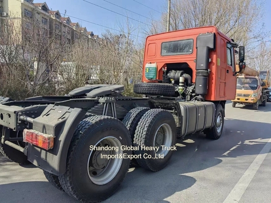 ماشین جدید سینوتروک HOWO کامیون 6X4 4X2 کامیون تریلر سر 400 420HP 430 HP کامیون