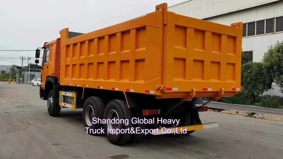 سینوتروک حمل و نقل ماسه دست دوم باربری سنگین استفاده شده هوآن A7 400HP 6 * 4 کامپلر کامپ