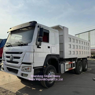 فروش مستقیم کارخانه استفاده شده / جدید HOWO کامیون 6 * 4 سینوتروک 340HP / 380HP / 400HP کامیون کوچک