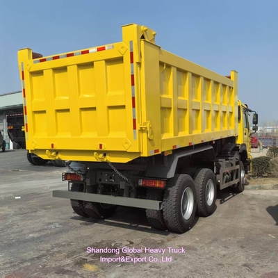 سینوتراک HOWO 6*4 10 چرخ 20m3 30 تن سنگین از کار گرفته شده است