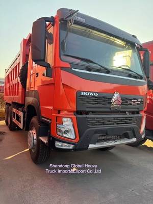 V7 کامپری Sinotruk HOWO 6 4 کامپری 30 تن کامپری برای فیلیپین آماده حمل