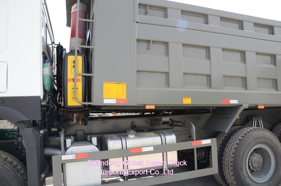 کامیون سنگین استفاده شده 6*4 375HP سینوتروک HOWO کامیون تپ کننده کامیون تپ