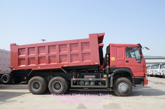 سینوتروک حمل و نقل ماسه دست دوم باربری سنگین استفاده شده هوآن A7 400HP 6 * 4 کامپلر کامپ