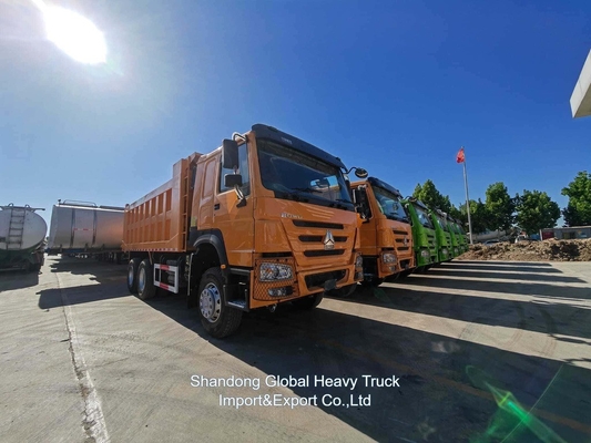 سینوتروک حمل و نقل ماسه دست دوم باربری سنگین استفاده شده هوآن A7 400HP 6 * 4 کامپلر کامپ