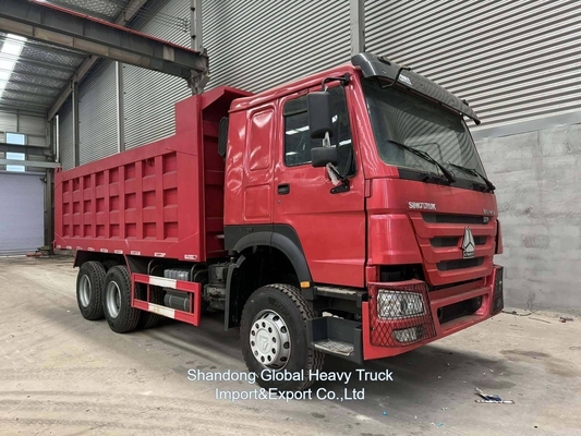 کیفیت بالا سینوتروک HOWO استفاده شده کامپر کامپران LHD / Rhd دیزل 400 اسب بخار 6X4 کامپران