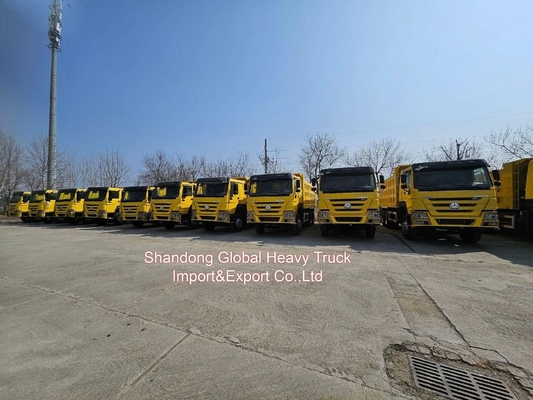 کامیون سنگین ملی چین HOWO 6X4 371HP کامیون پرتاب چین کامیون سنگین ملی