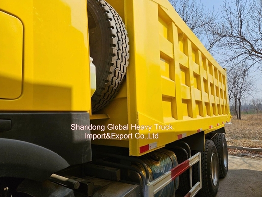 کامیون سنگین ملی چین HOWO 6X4 371HP کامیون پرتاب چین کامیون سنگین ملی