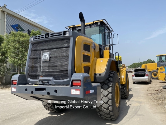 فروش گرم جدید 5 تن 4X4 مینی موتور دیزل چرخ جلو بارگذاری Zl50gn با 3.0m3 Rock Bucket