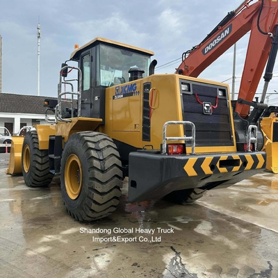 فروش گرم جدید 5 تن 4X4 مینی موتور دیزل چرخ جلو بارگذاری Zl50gn با 3.0m3 Rock Bucket