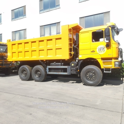 کامیون های کمپرسی شاکمن 371/380/400/430HP یورو 2 با عملکرد بالا برای کامیون های معدن سنگین