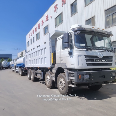 کمپرسی معدنی 8*4 10 چرخ 380 اسب بخار دیزل دستی یورو3 شاکمن F3000