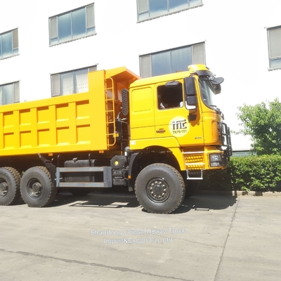کامیون های کمپرسی شاکمن 371/380/400/430HP یورو 2 با عملکرد بالا برای کامیون های معدن سنگین