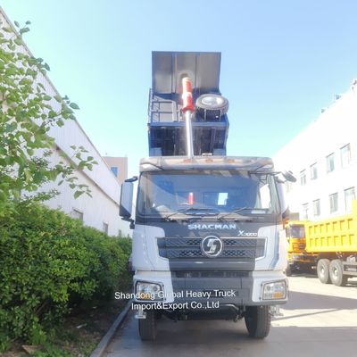 Shacman X3000 6 × 4 Drive Dump Truck با ظرفیت بار 50t و HYVA هیدرولیک لیفت جلو