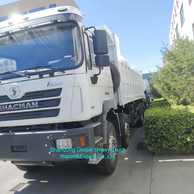 کمپرسی معدنی 8*4 10 چرخ 380 اسب بخار دیزل دستی یورو3 شاکمن F3000