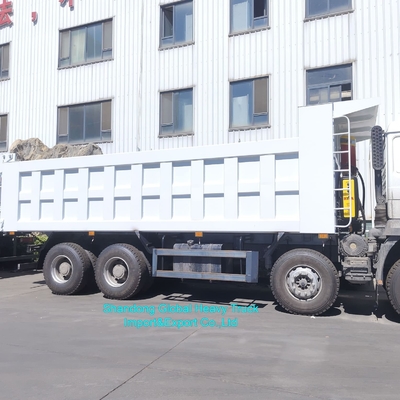 کمپرسی معدنی 8*4 10 چرخ 380 اسب بخار دیزل دستی یورو3 شاکمن F3000