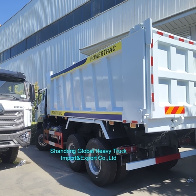 کامیون کمپرسی کشنده HOWO Nx 380 6X4 10 چرخ 380 اسب بخار 430 اسب بخار دیزل، سمت راست فرمان، سینوتراک