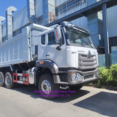 HOWO 10 چرخ 371 380HP 400HP 430HP معدن کپی کردن کپی کردن گمپر گمپ کامیون کامیون های استفاده شده