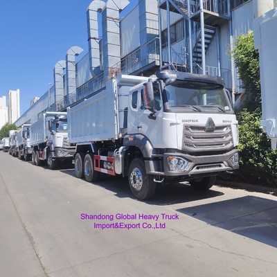 کامیون کمپرسی HOWO Nx با درایو 6X4، موتور 340/380/420 اسب بخار، فرمان راست، کامیون سینوتراک