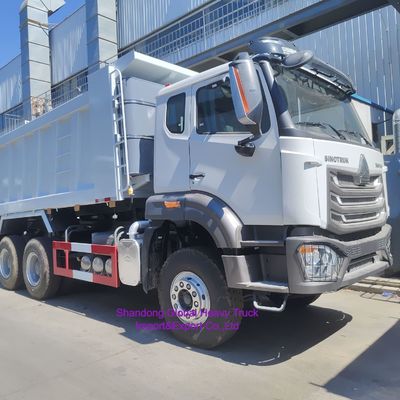 12 چرخ هوهان استفاده شده سینوتروک HOWO 8X4 Ex N Nx کامیون گمشده 371HP 380HP