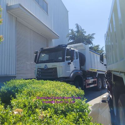 12 چرخ هوهان استفاده شده سینوتروک HOWO 8X4 Ex N Nx کامیون گمشده 371HP 380HP