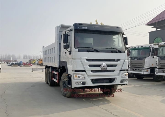 دست دوم 32 30 35 تن کامیون های کپی دیزل استفاده شده Sinotruck HOWO 6X4 کامپ