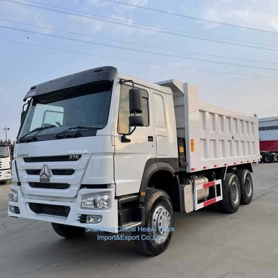 دست دوم 32 30 35 تن کامیون های کپی دیزل استفاده شده Sinotruck HOWO 6X4 کامپ