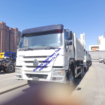 کامیون های کمپرسی HOWO Sinotruk با برند چین، 6X4، 10 لاستیک، 400 اسب بخار