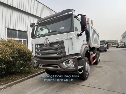 سینوتروک Nx 6X4 371HP 400HP Dumpertipper دیزل سینوتروک 10 چرخ 12 چرخ استفاده HOWO کامپ
