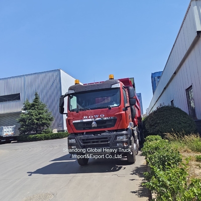 کامیون کمپرسی دستی تراکتور Sinotruk / HOWO Sitrak F3000 A7 371HP 8X4 6X4، کامیون دست دوم