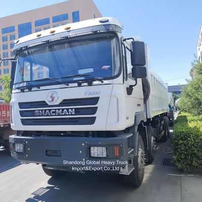 شاکمان F3000 8×4 محرک چرخ 380 اسب بخار ظرفیت بار 31-40 تن کامیون کمپرسی سنگین