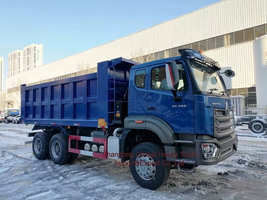 Sinotruk HOWO Nx Tx دست دوم 10 چرخ 371 HP 6X4 کامیون معدن