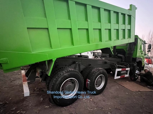 کامیون کمپرسی سینوتراک HOWO 371HP 336HP 371 اسب بخار 380 اسب بخار 12 چرخ 6X4 8X4 در شرایط خوب، کامیون کمپرسی HOWO