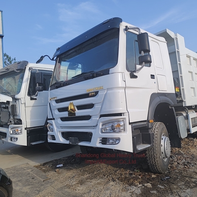 دست دوم 32 30 35 تن کامیون های کپی دیزل استفاده شده Sinotruck HOWO 6X4 کامپ