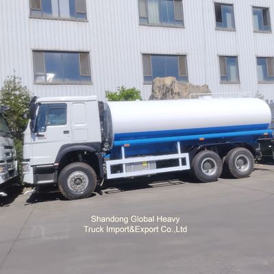 20000L 30000 لیتر جدید استفاده شده Sinotruk HOWO 6 * 4 آب ریزنده مخزن آب مخزن کامیون