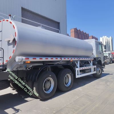 سینوتروک HOWO وسیله نقلیه 20000/30000L 6X4 تانکر سنگین کار آب آشامیدنی آب پاشنده کامیون