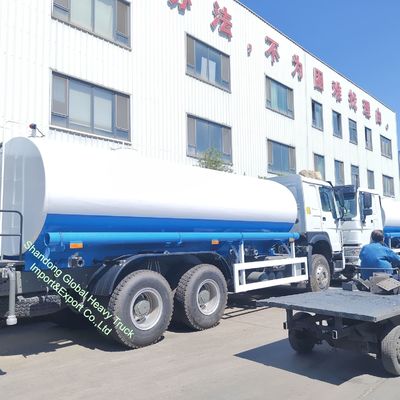 HOWO 6*4 400HP تانک آب بازسازی شده کامیون اسپریکر کامیون 6*4 تانک آب