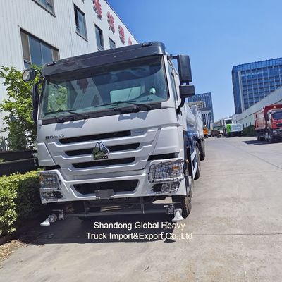 کامیون تانکر آب با ظرفیت 8000 لیتر، مخزن فولاد کربنی و پمپ خود مکش برای بهداشت شهری