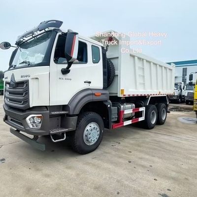 کامیون کمپرسی سنگین سینوتراک HOWO Nx 6*4 با موتور 340 اسب بخار Wd615 و ظرفیت بارگیری 40 تن