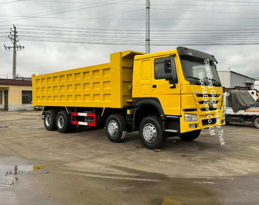 Sinotruk HOWO سنگین سبک مینگ معدن 30 40 50 تن 8X4 10 12 چرخ عقب کامپران