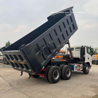 کامیون کمپرسی 10 چرخ جدید 6X4 سینوتراک HOWO 371HP کامیون کمپرسی 20 تن