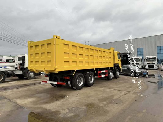 Sinotruk HOWO سنگین سبک مینگ معدن 30 40 50 تن 8X4 10 12 چرخ عقب کامپران