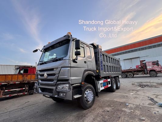 کامیون کمپرسی 10 چرخ جدید 6X4 سینوتراک HOWO 371HP کامیون کمپرسی 20 تن