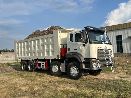 Sinotruk HOWO سنگین سبک مینگ معدن 30 40 50 تن 8X4 10 12 چرخ عقب کامپران