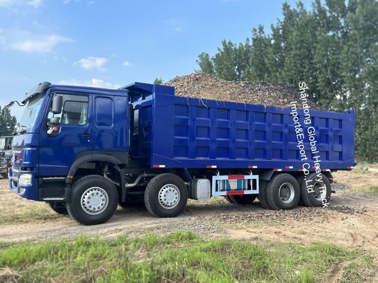 Sinotruk HOWO سنگین سبک مینگ معدن 30 40 50 تن 8X4 10 12 چرخ عقب کامپران