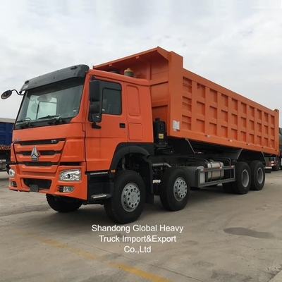 چین سینوتروک HOWO استفاده شده 371/375HP 8X4 رانش دست راست مینی کامپ در انبار