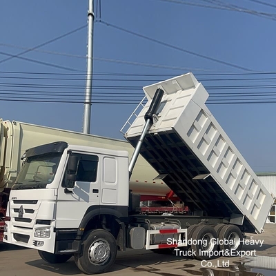 کامیون کمپرسی سینوتراک HOWO 371HP 336HP 371 اسب بخار 380 اسب بخار 12 چرخ 6X4 8X4 در شرایط خوب، کامیون کمپرسی HOWO