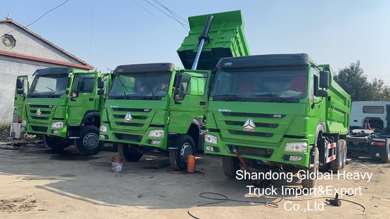 کامیون کمپرسی سنگین سینوتراک هوو 6X4/8X4 A7/T7 10/12 چرخ 371 اسب بخار 18-25 متر مکعب